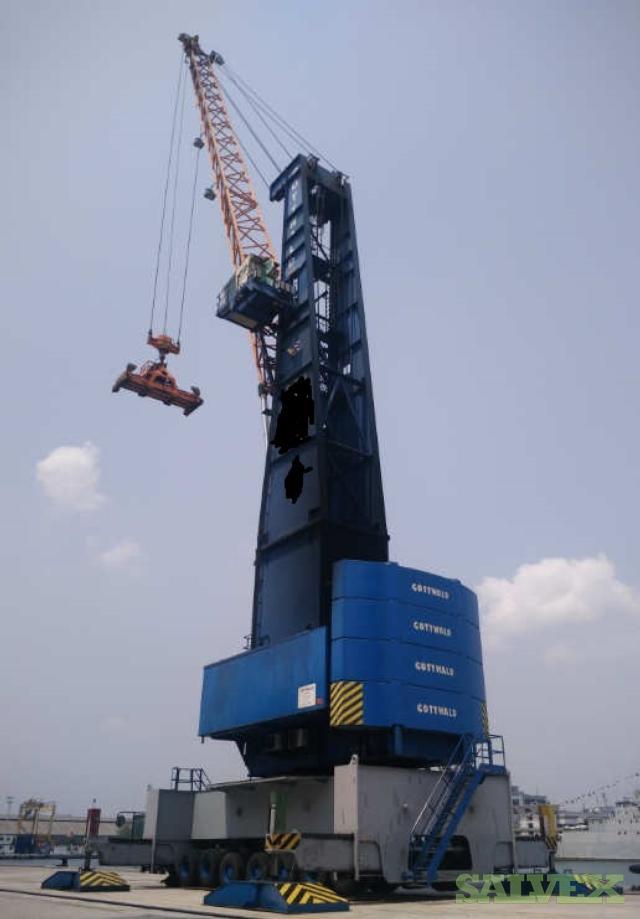 Gottwald HMK 300E Mobile Harbour Cranes (2 Units) Salvex