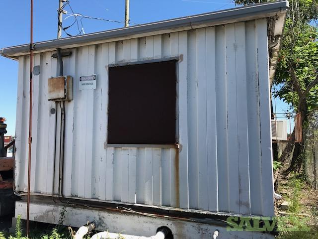 Abandoned Portable Office Building, Sea Containers ...