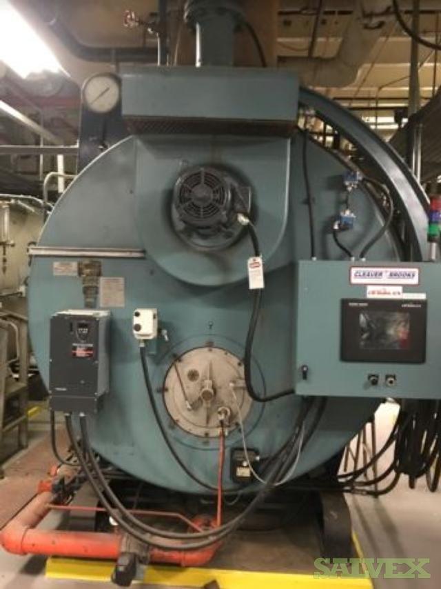 Cleaver Brooks Boilers 300 HP 15 PSI Natural Gas Salvex