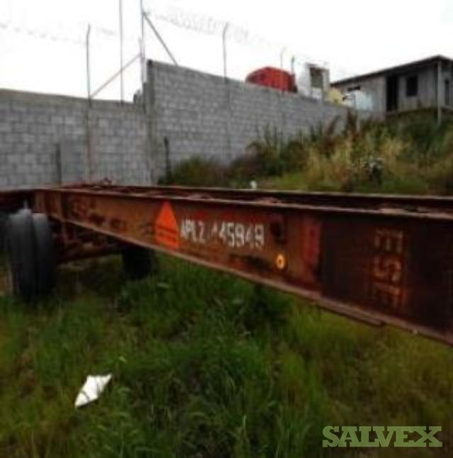 Chassis for Containers (Scrap & Damaged) | Salvex