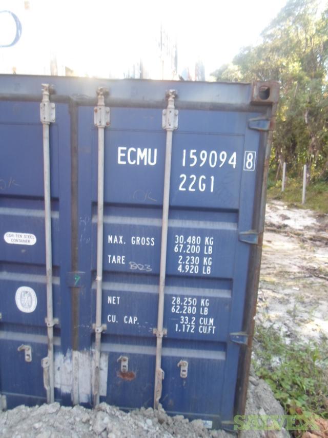 Scrap Shipping Containers Brazil Salvex