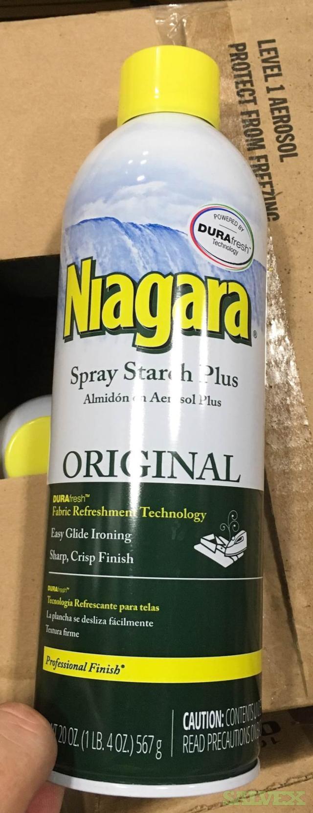 Niagara Spray Starch Plus Original (320 Bottles) Salvex