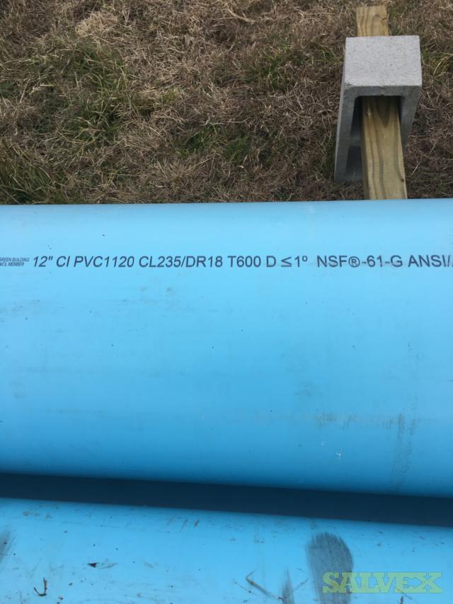 Blue Brute PVC Pipe C900 1120 cl 235 DR18 (320 Ft) Salvex