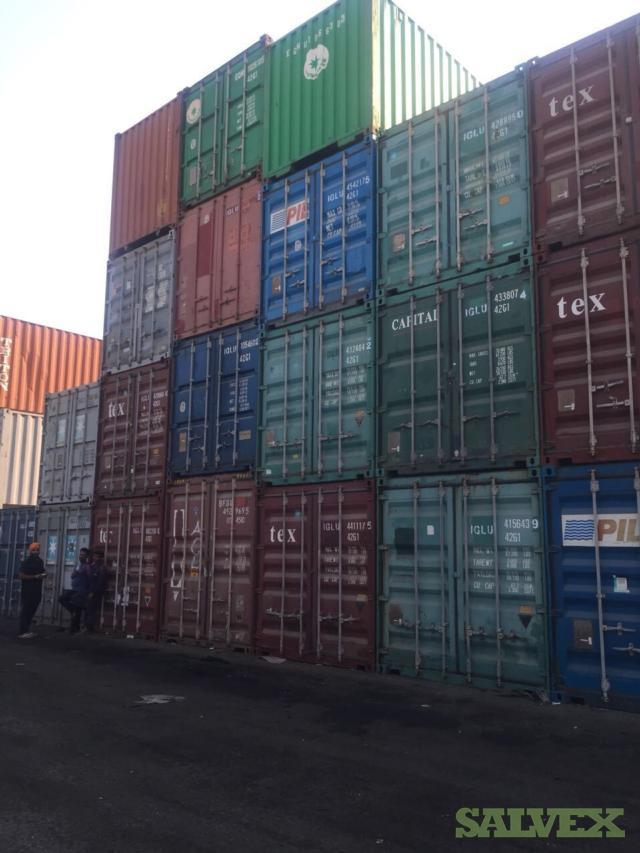 Scrap Shipping Containers 20ft (41,500 Units) Salvex