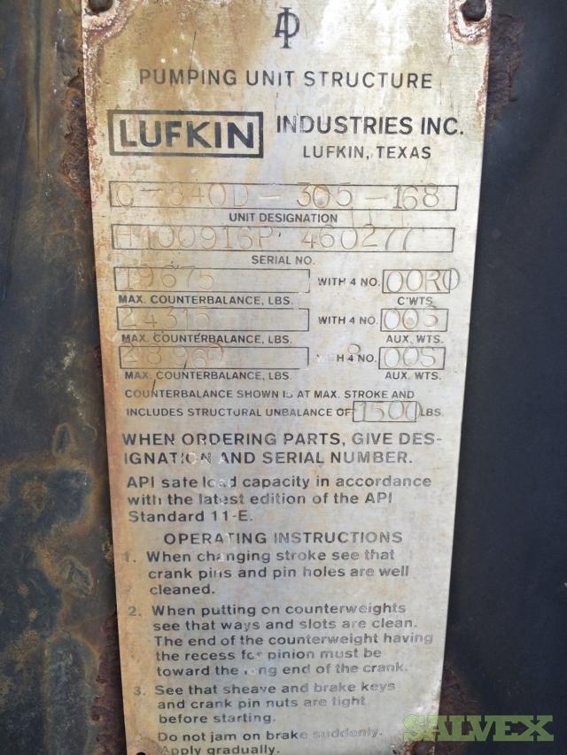 Lufkin Pumping Unit (C640D305168) Salvex