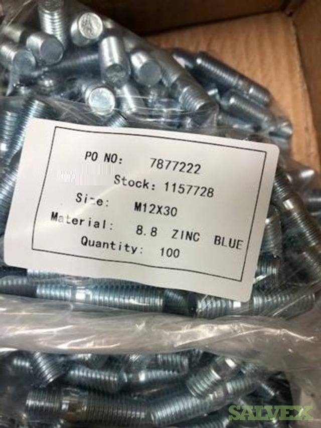 Steel Cap Screws, Zinc Blue Class 8.8 (547 lbs) | Salvex