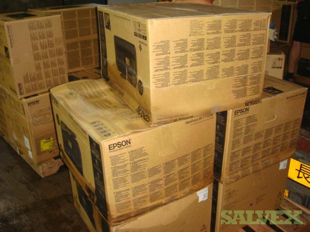Epson WF 7710 DWF and WF 5620 DWF Printers (28 Pieces) | Salvex