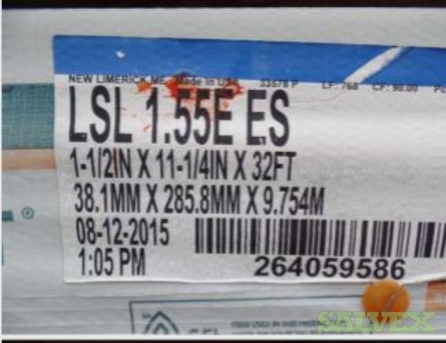 Lp Lsl LP SolidStart LSL Floor Beams 1.55E ES 1-1/2