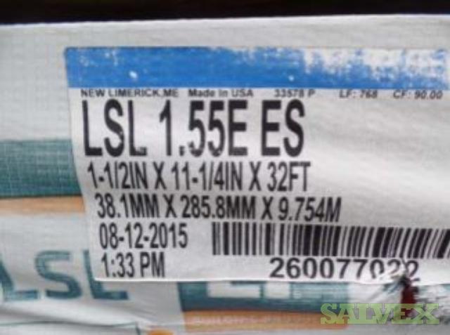 Lp Lsl LP SolidStart LSL Floor Beams 1.55E ES 1-1/2