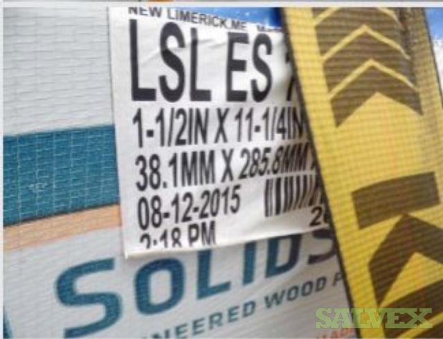 Lp Lsl LP SolidStart LSL Floor Beams 1.55E ES 1-1/2