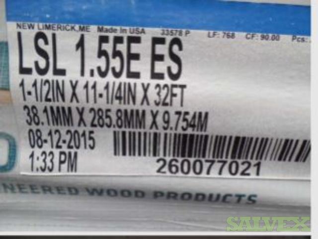 Lp Lsl LP SolidStart LSL Floor Beams 1.55E ES 1-1/2