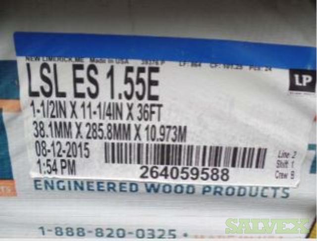 Lp Lsl LP SolidStart LSL Floor Beams 1.55E ES 1-1/2