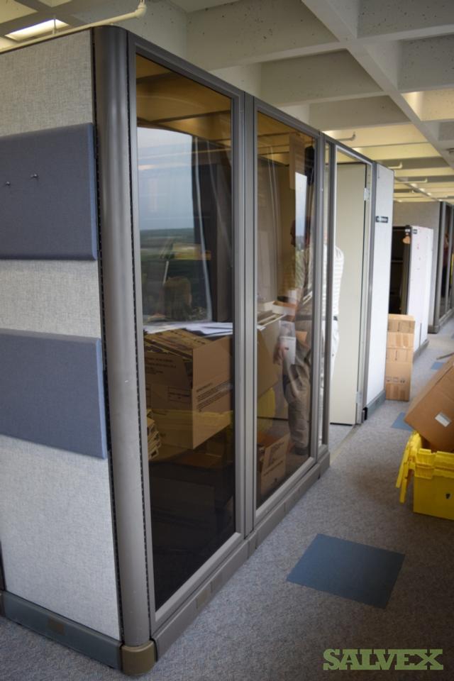 Herman Miller AO2 Cubicle Panels Task Shelves Inventory Salvex