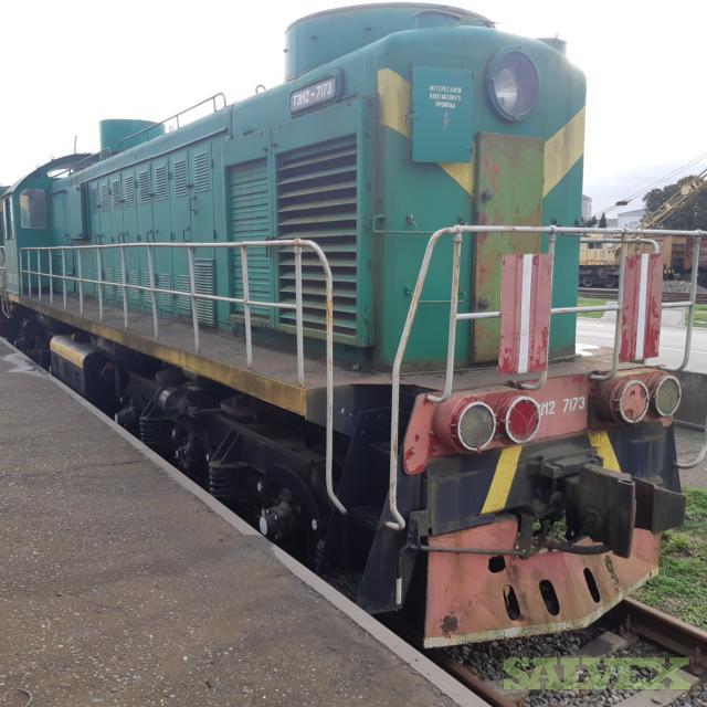 Soviet TEM2 Locomotives 1200 HP Years 1987 and 1989 (2 Units) | Salvex