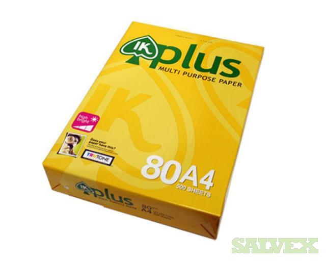 IK Plus Multi Purpose Copy Paper A4 80gsm Salvex