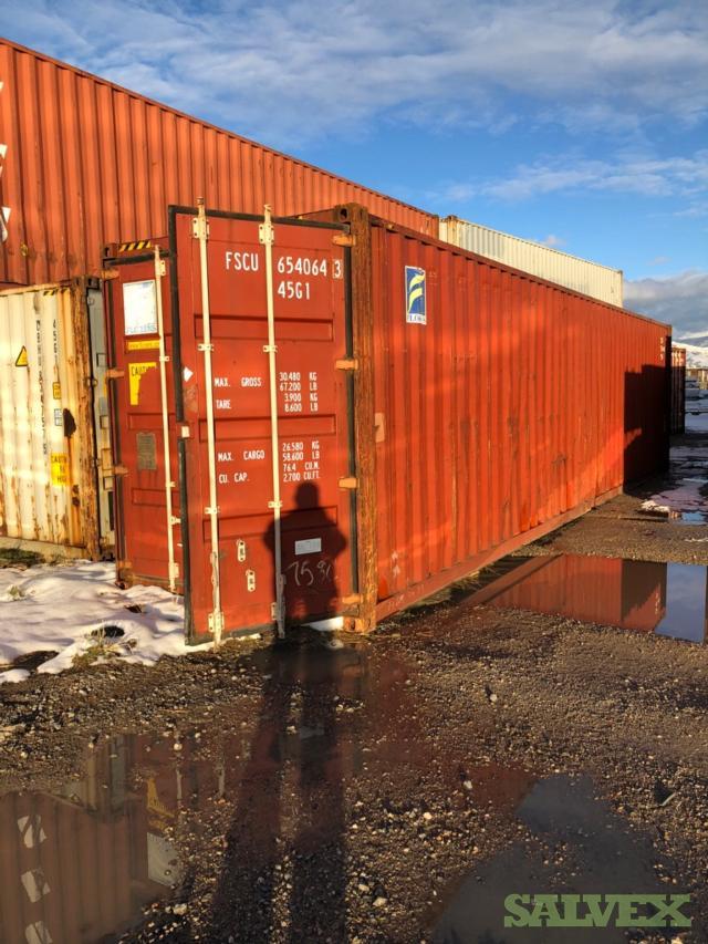 Shipping Containers 20ft, 25ft, 40ft Utah (50 Units) Salvex