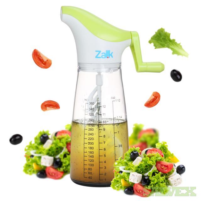 Salad Dressing Shaker Mixer Bottle Cup 200 Better Mixing With