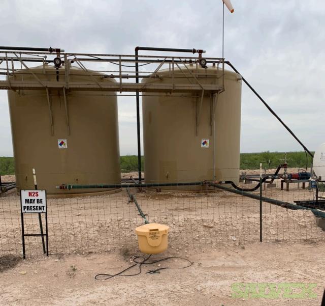 Fiberglass Water Tanks (500 BBL) Salvex