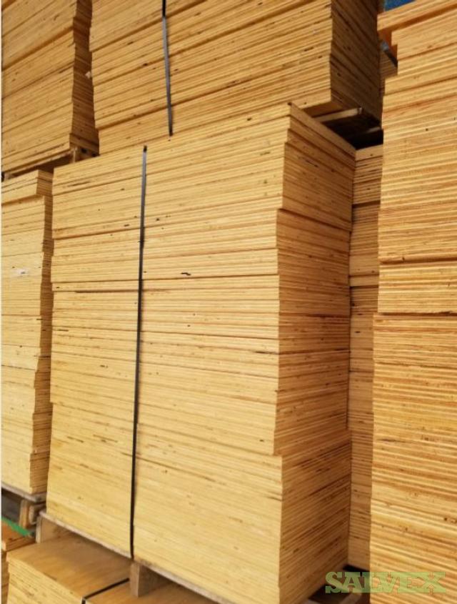 11/8” Thick SYP CDX (rated) Plywood Salvex