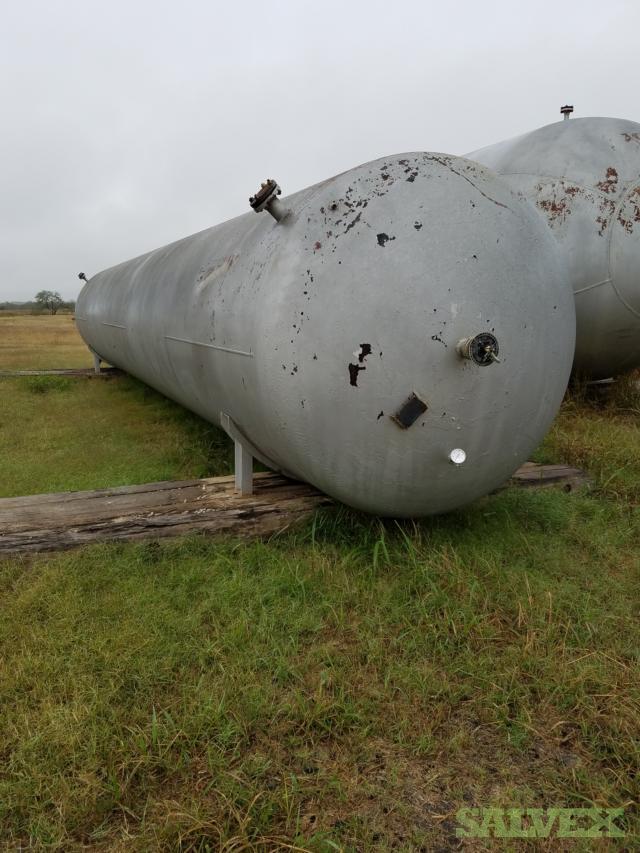Butane Storage Tank 7ft x 40ft, MAWP, 125 PSI, 10,000 to 11,000