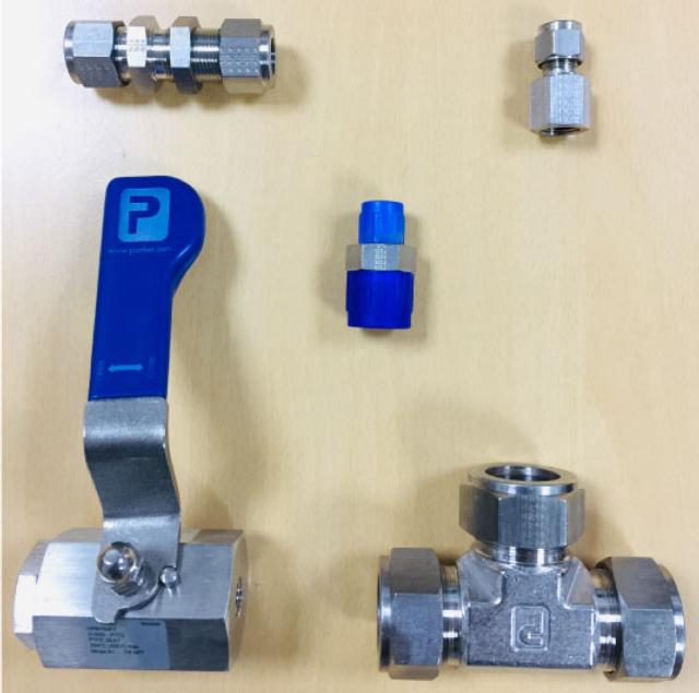 Parker Tubing, Connectors, Compression & Fittings 22,410 Units Salvex