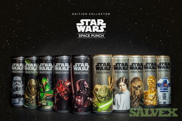 Star Wars Space Punch-Rey Movie Collector’s Edition 2-5 Sparkling Vitamin Drink 