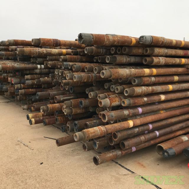 4" 28.24 S135 XT39 Used Drill Pipe (1,140 Feet / 15 Metric Tons) Salvex