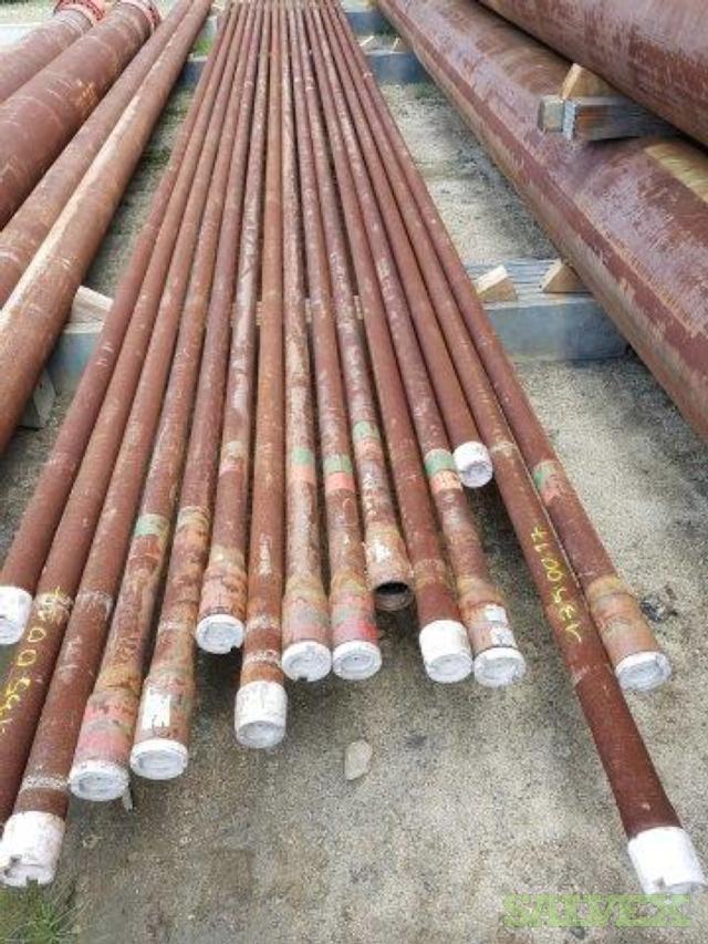 2 7/8" 6.50 N80 EUE R2 Surplus Tubing (600 Feet / 2 Metric Tons) Salvex