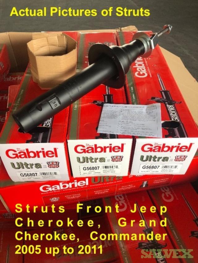 Gabriel Ultra Struts Front - for Jeep, Cherokee, Grand Cherokee, Commander and more (2,880 Units)