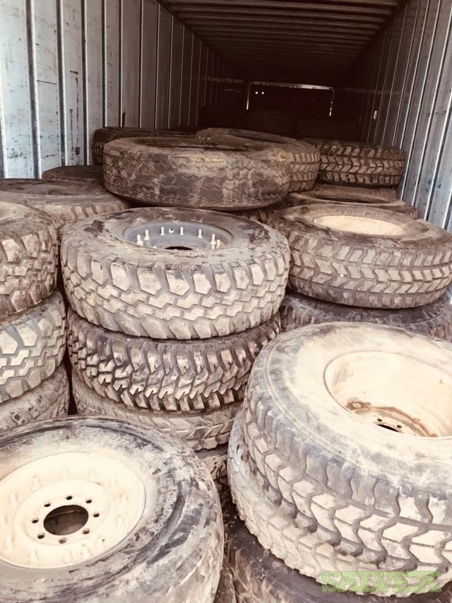 Tubeless OffRoad Tires 37 x 12.5 / R 16.5 (Approximately 250 Tires with Wheels) in Saint Louis
