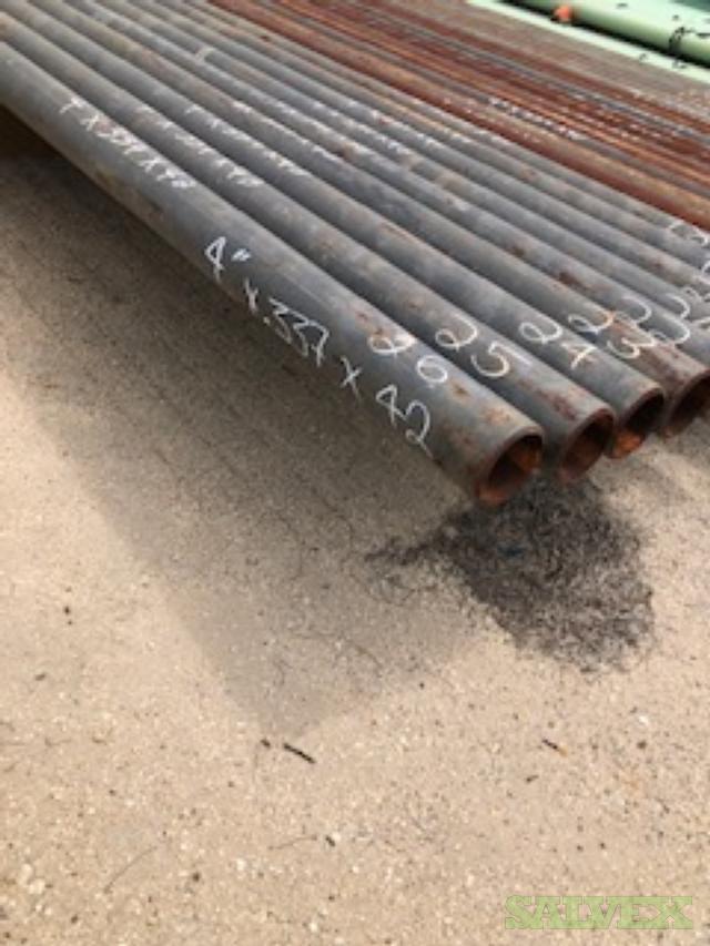 4" Surplus Line Pipe (1,659 Feet / 11 Metric Tons) Salvex
