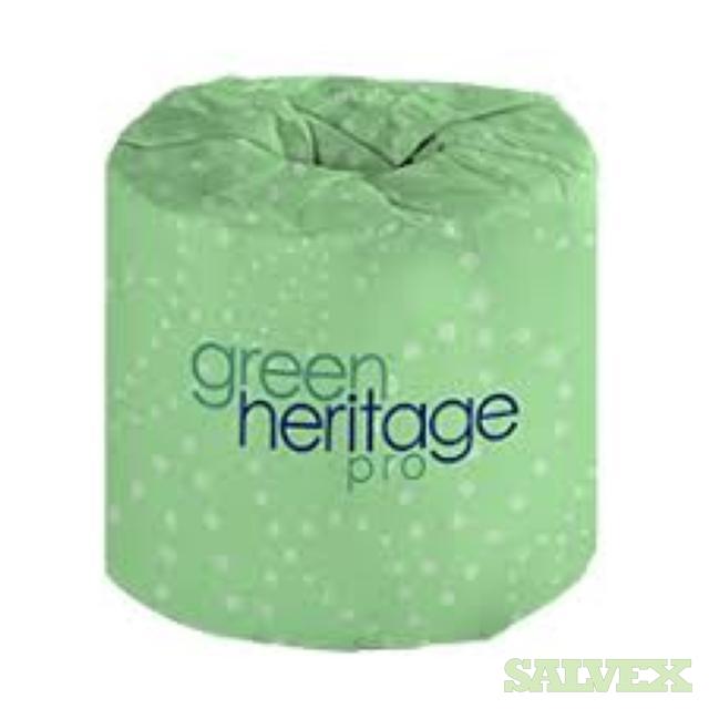 Green Heritage Toilet Paper (50 Cases / 4,800 Rolls) Salvex