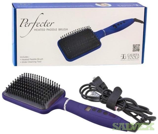 Calista Tools Perfecter Heated Hair Brush / Hair Straightener 1,980 PCS. QVC Product 2