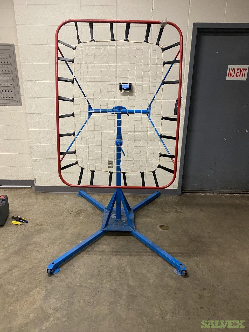 Hydra Rib Basketball Goals and Varsity Toss Back Nets Salvex