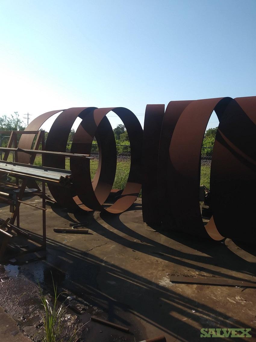Structural Carbon Steel WBeam, Tube Steel, Angle, MC Channel 22.64 MT Salvex