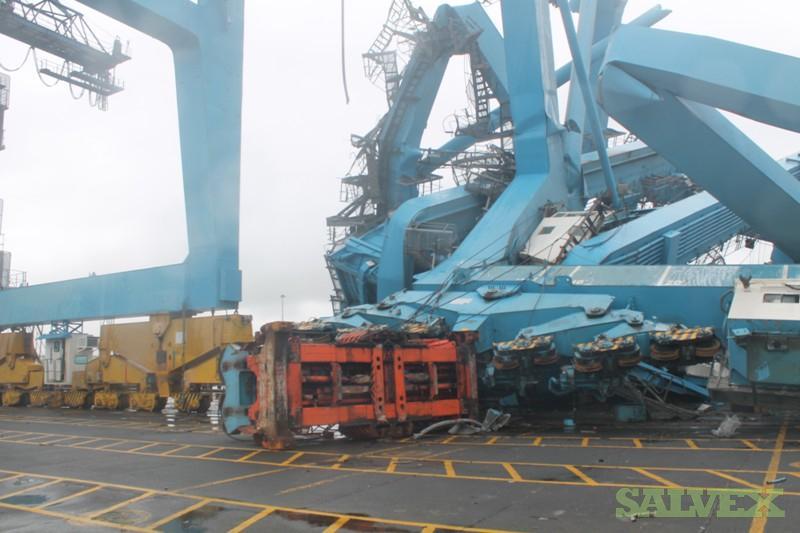Steel Scrap Wreckage Of Heavy Equipment Cranes Etc 3 000 Mt Salvex