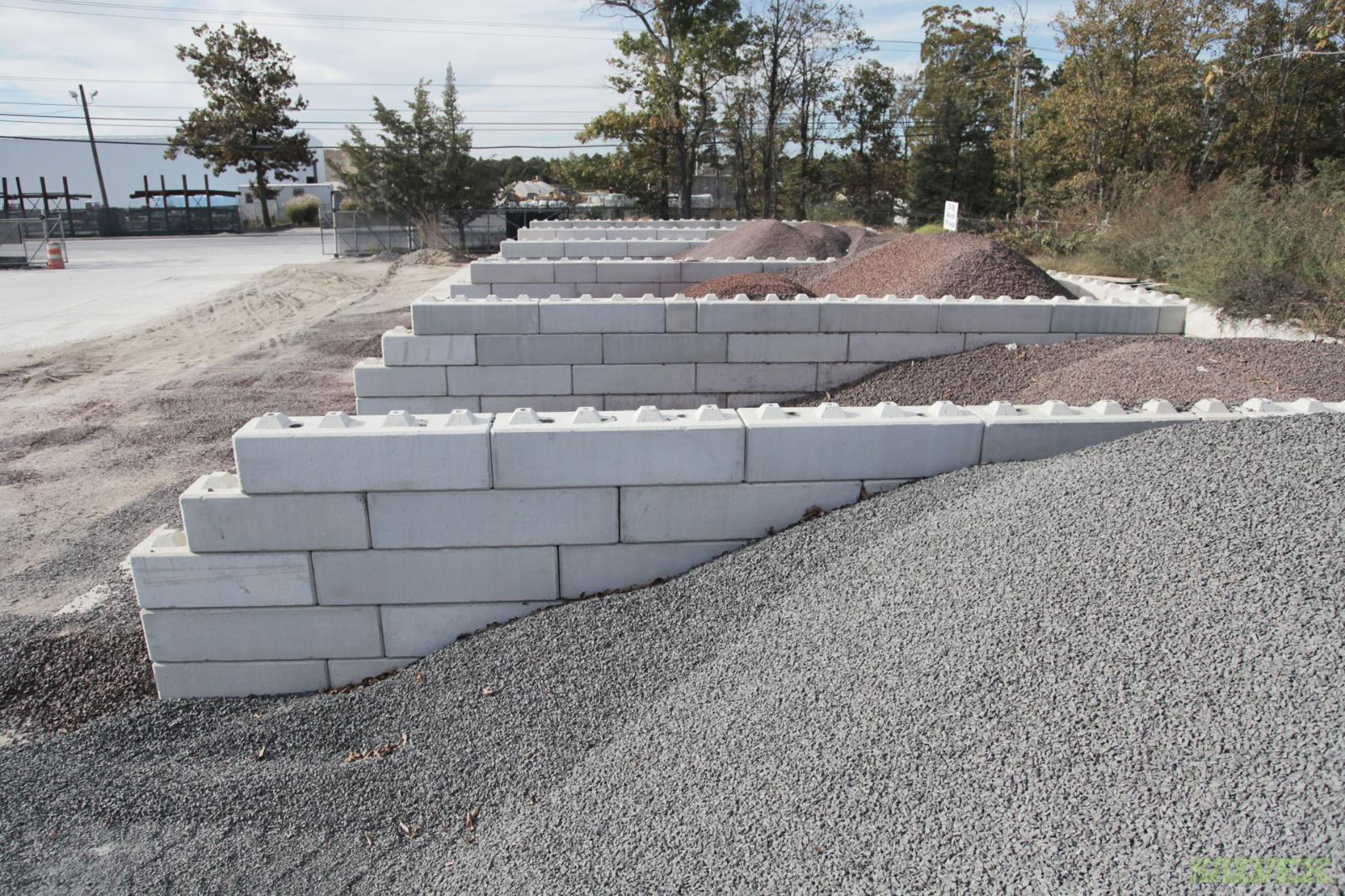 Concrete Bin Blocks 2ft X 2ft X 6ft - For Building Bulk Storage Bins