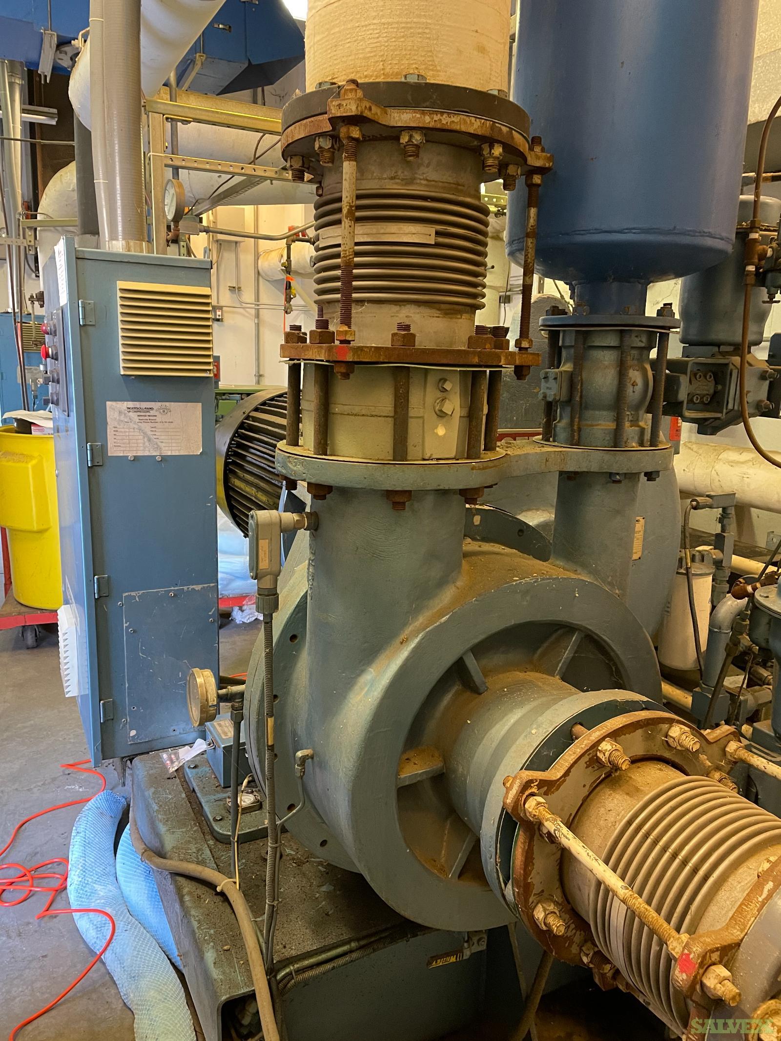 IngersollRand Blowers (Models 5CH26M1LS; 6CH40MILS) and Sullair Air