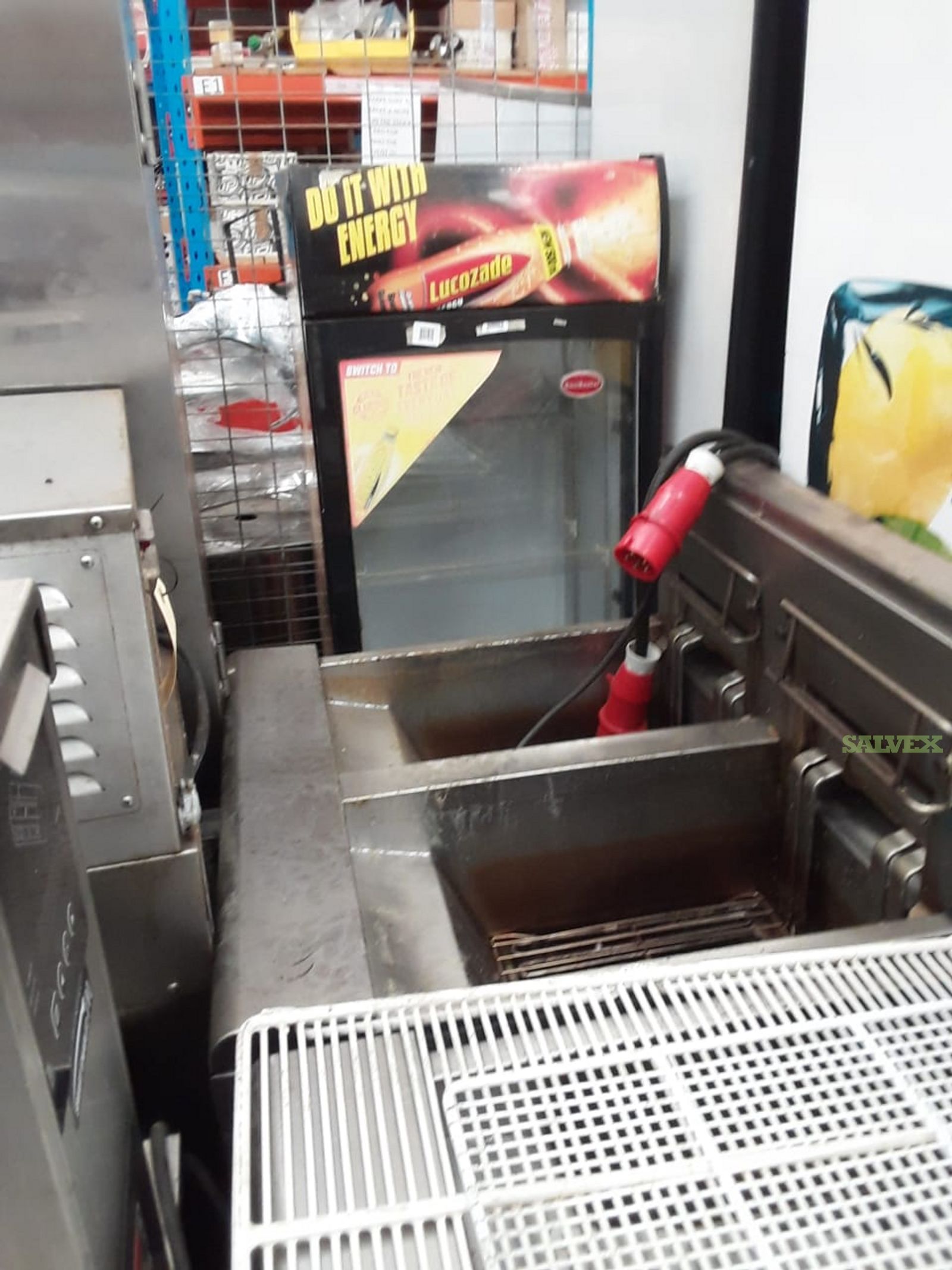 Restaurant Catering Equipment Fry Hopper, Grill Side Freezer, Pan