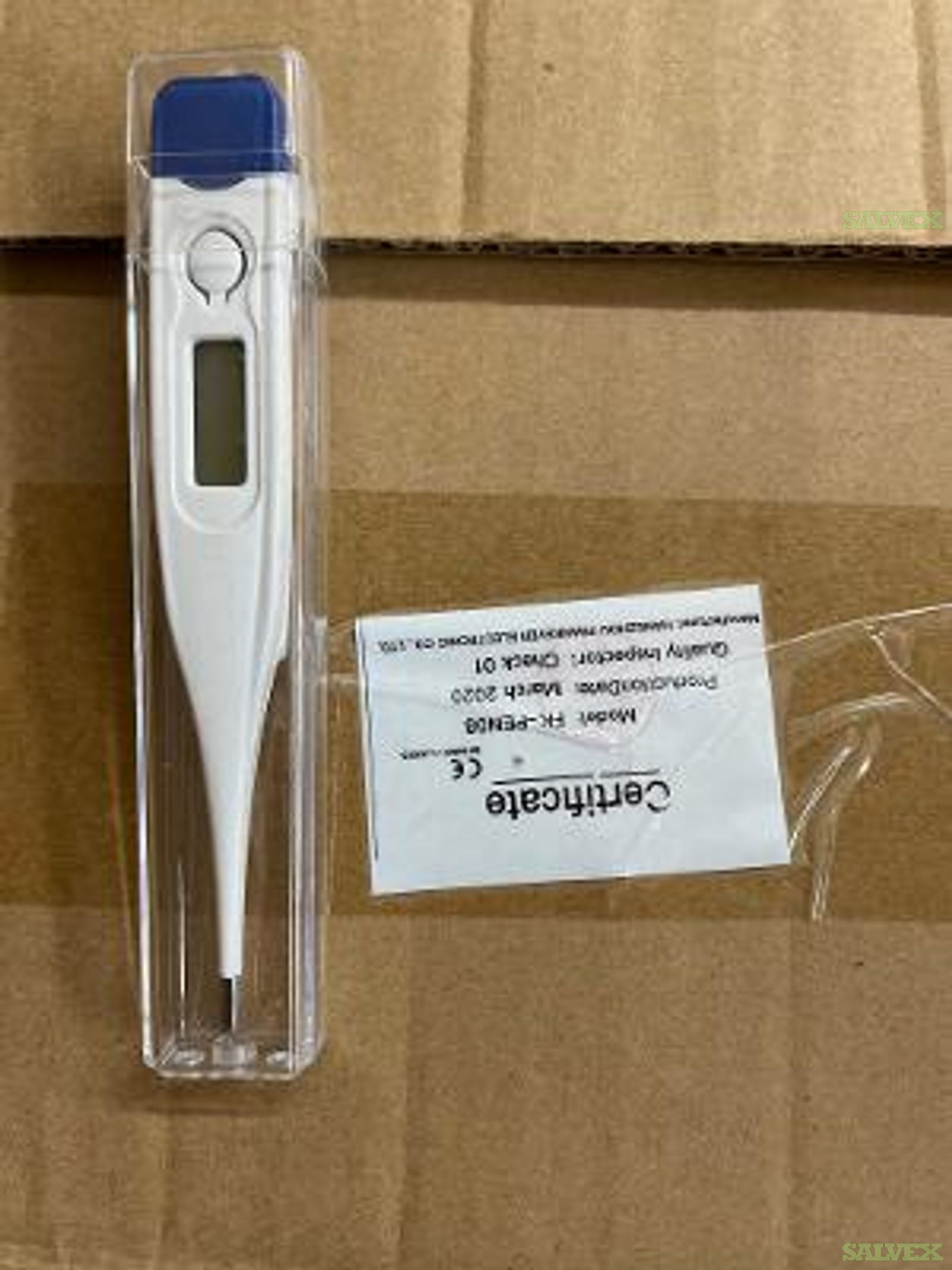 Digital Thermometers Brand New In A Case (595 Units) in NY Salvex