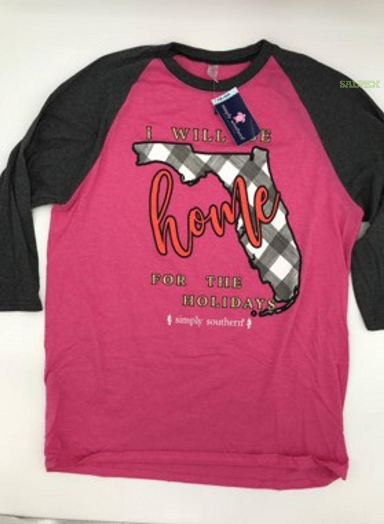 Simply Southern Clothing  Coming Home For The Holidays Cotton Shirts (25091 / Units)