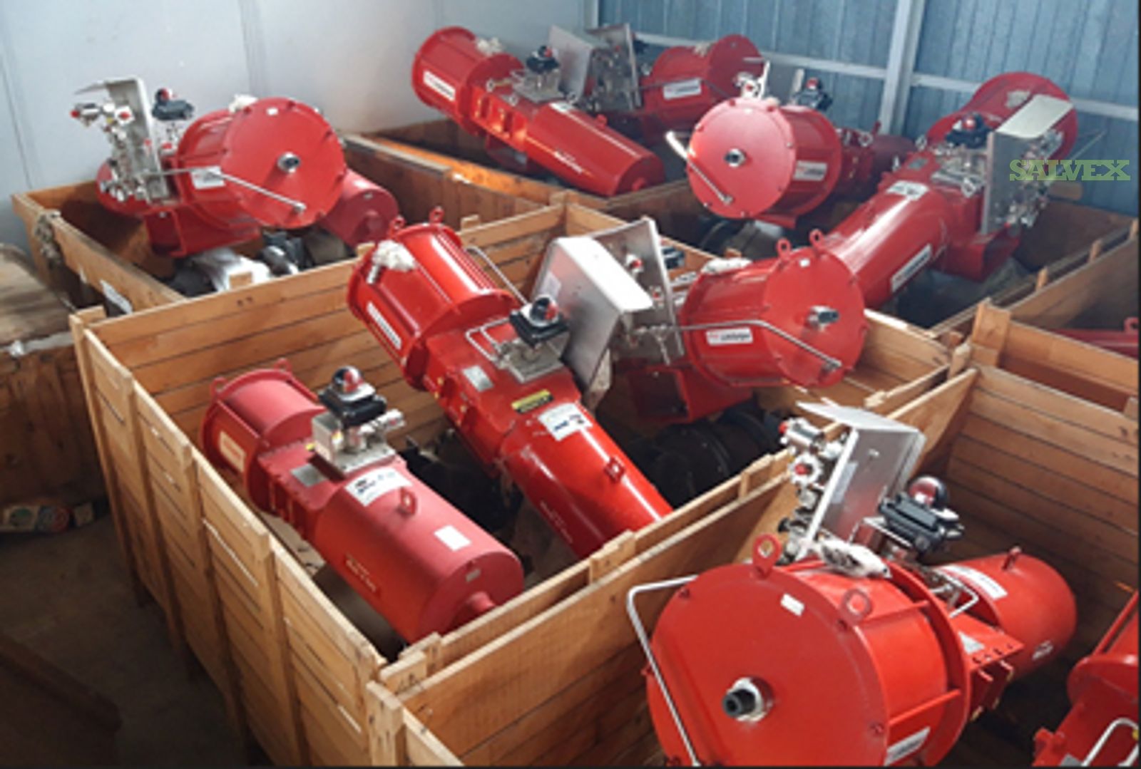 ESD Valves & 3Way Pneumatic Valves (11 Units) Salvex