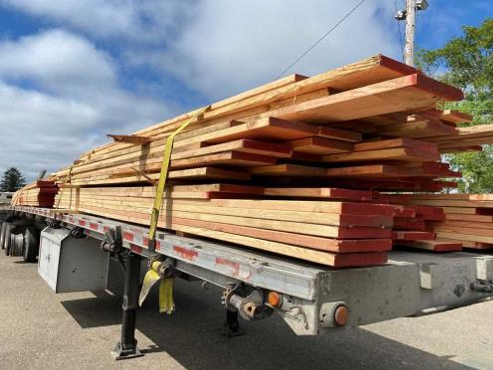 Douglas Fir S4S Green Lumber Truckload Salvex