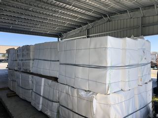 Bales Of Bleached Softwood Pulp 0.660 M X 0.889 M X 0.457 M In TX (80 ...