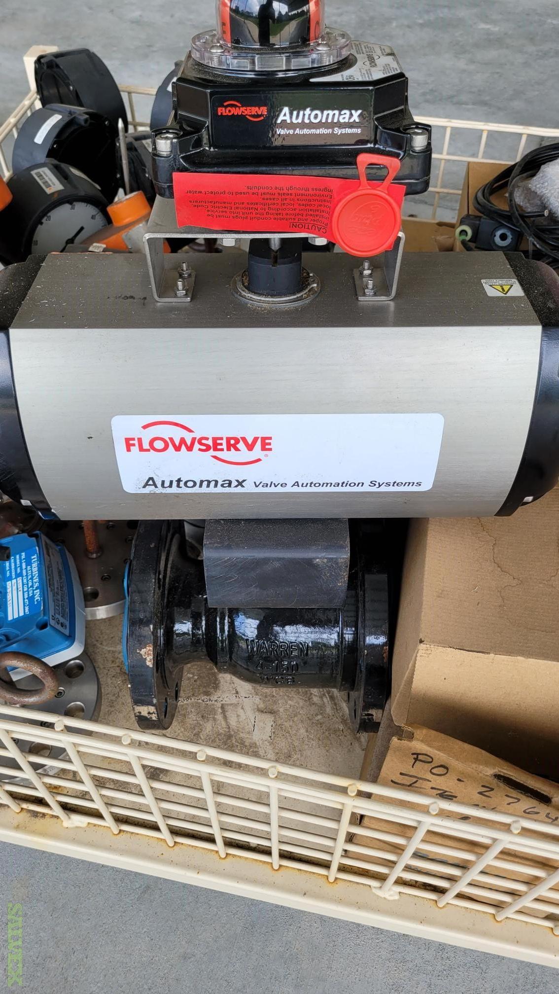 4 150# Flowserve Automax Control Valve (1 Unit)