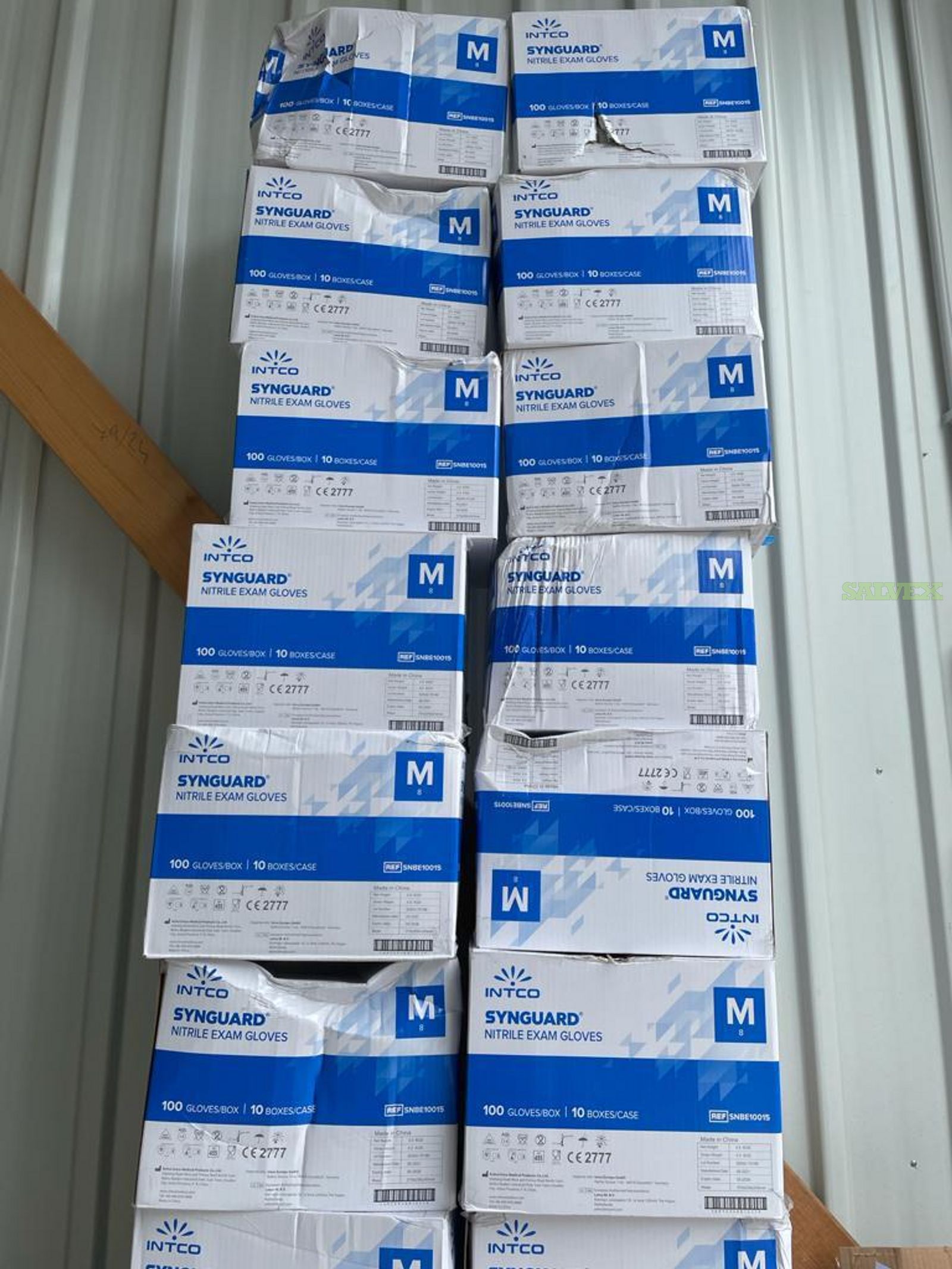 Intco Nitrile Non-Sterile Examination Gloves - Damaged Boxes (2587 Cartons)