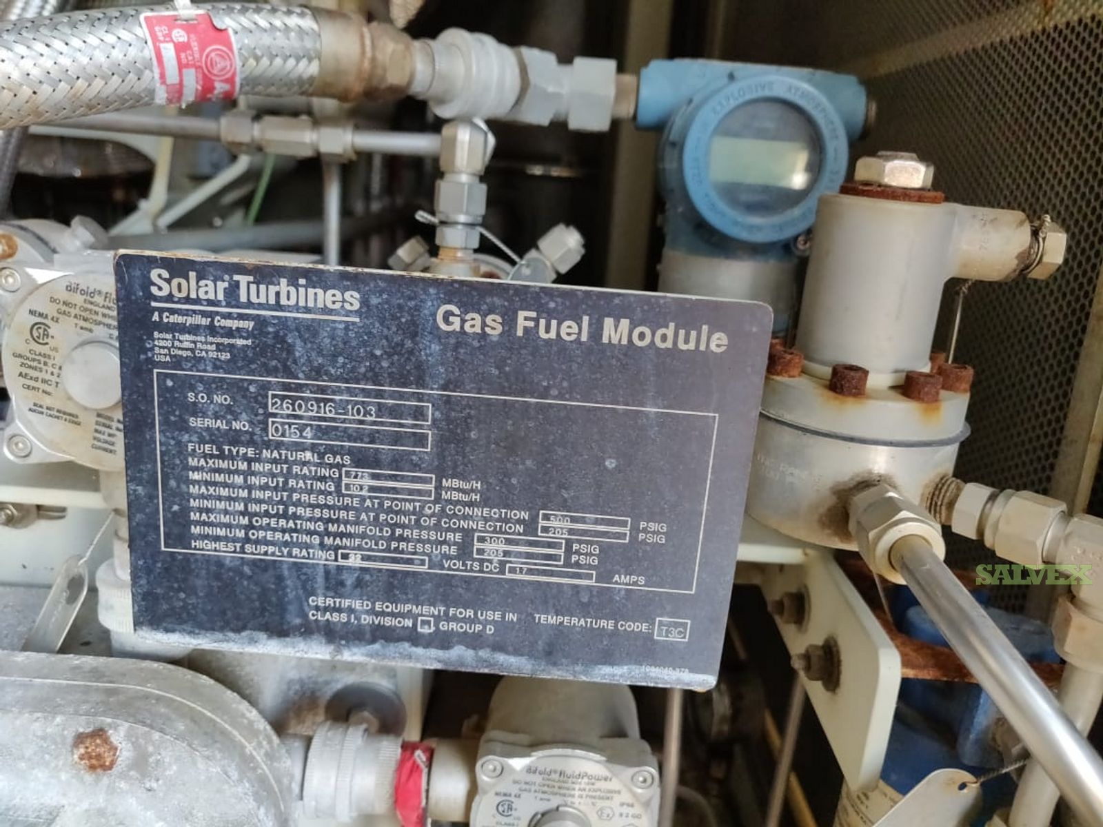 Solar Taurus T60 compressor C31 package 1 | Salvex