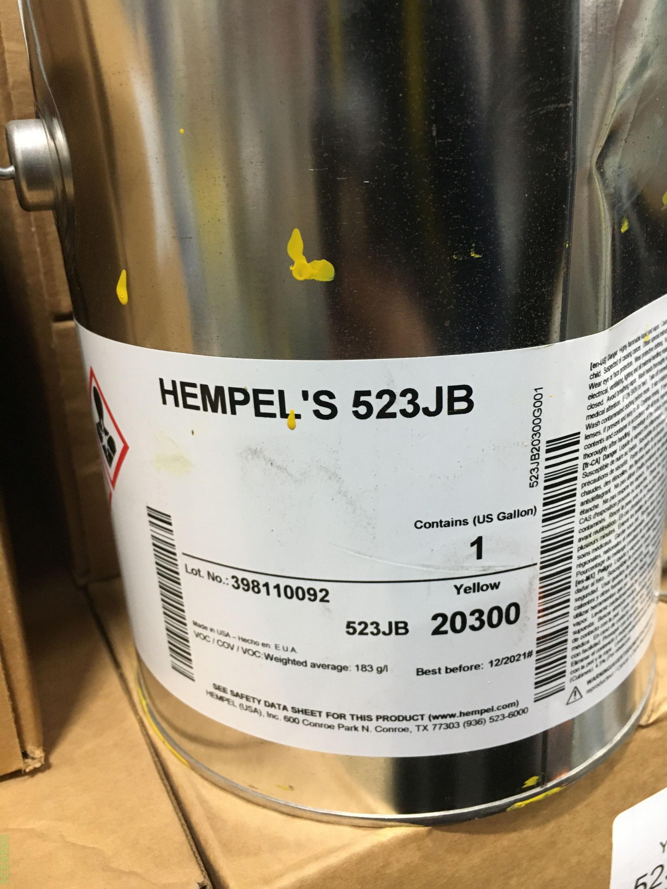 Hempel Stantest 2.8 Low Voc Alkyd Enamel 523JB (242 Pails of 1-Gallon)