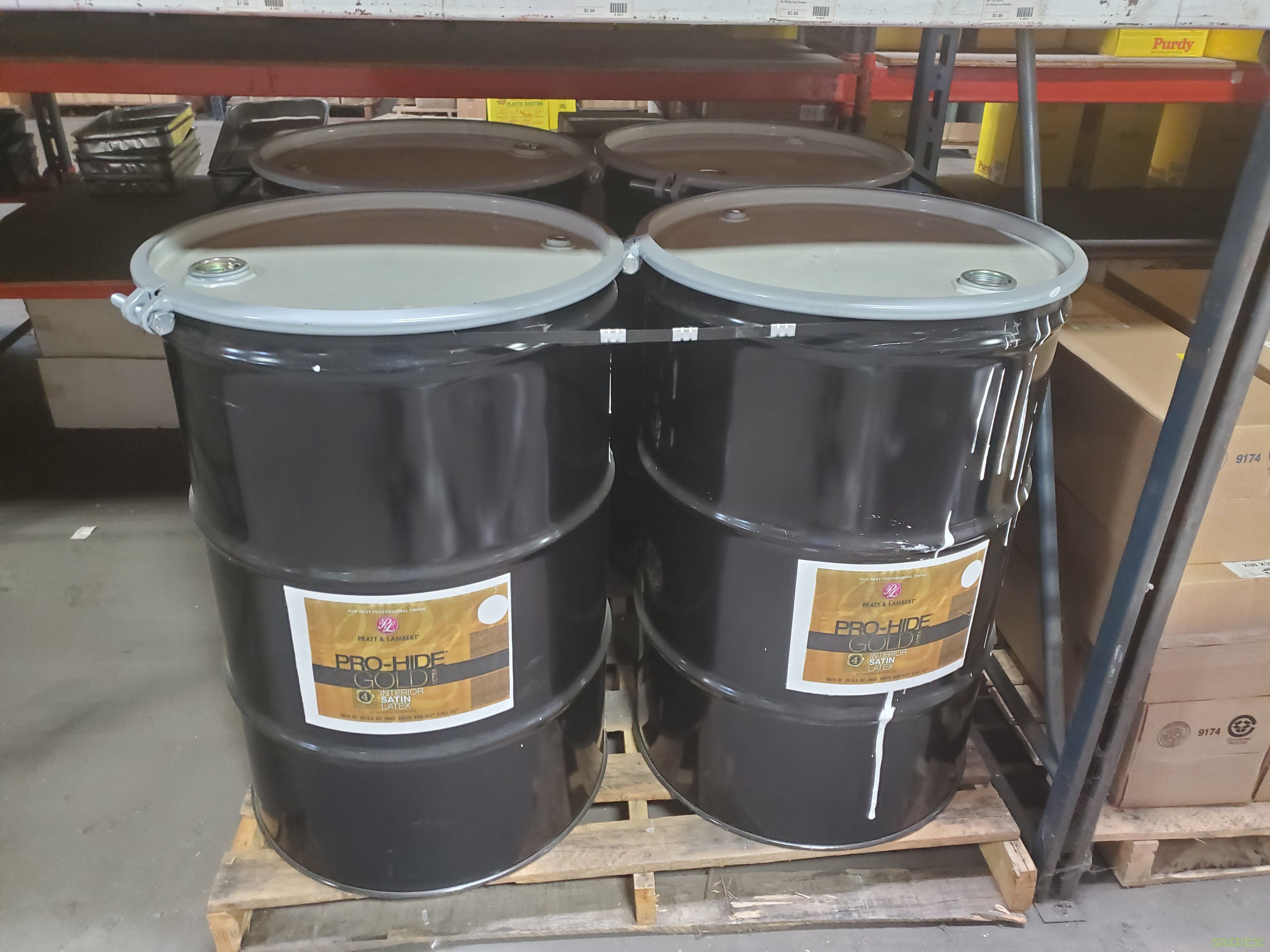 Krylon Quick Dry Alkyd Enamel & Pratt & Lambert Interior Latex Eggshell Enamel (56 Drums)