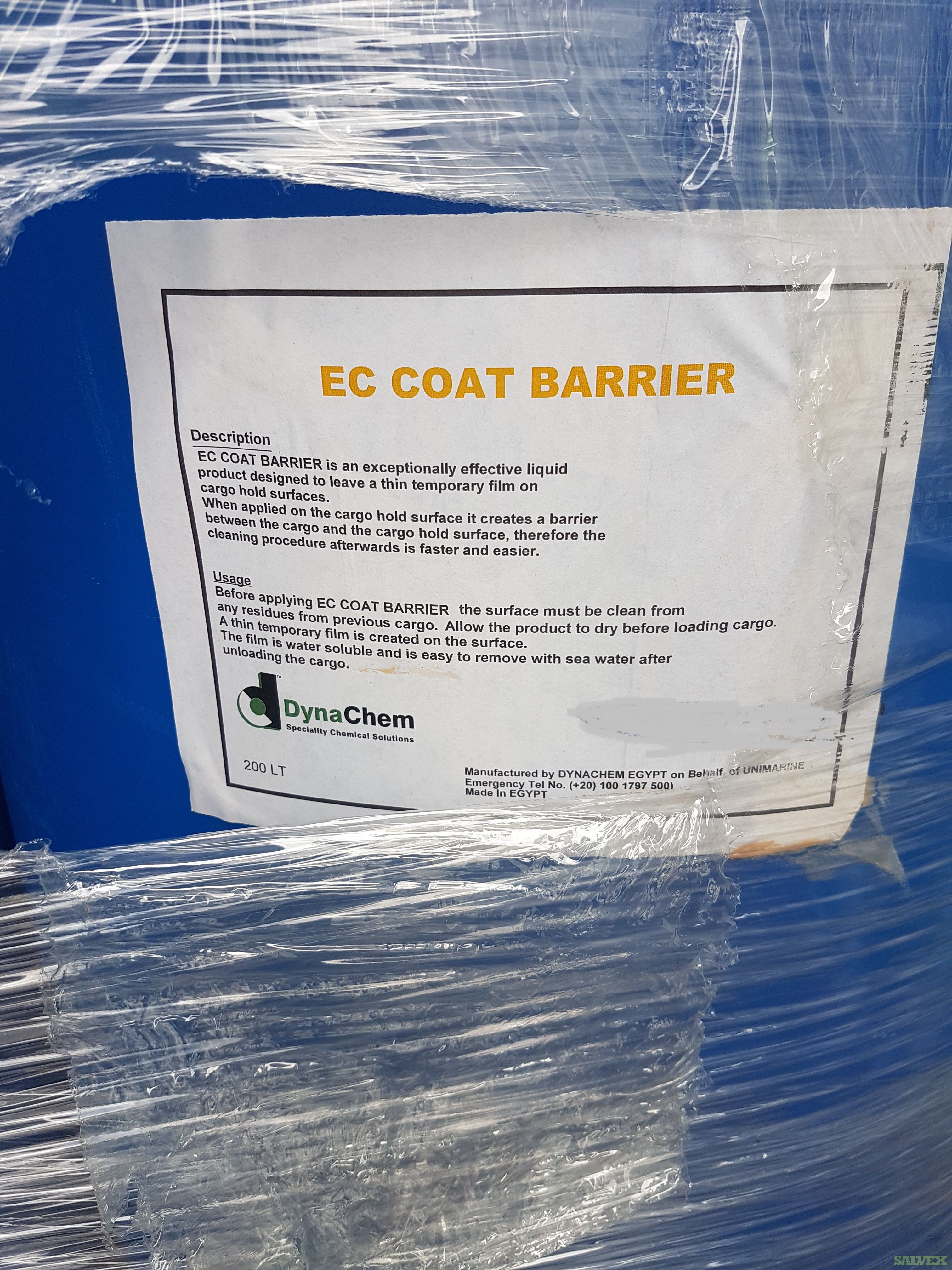 EC Coat Barrier ( 28 - 200 ltr. drums)